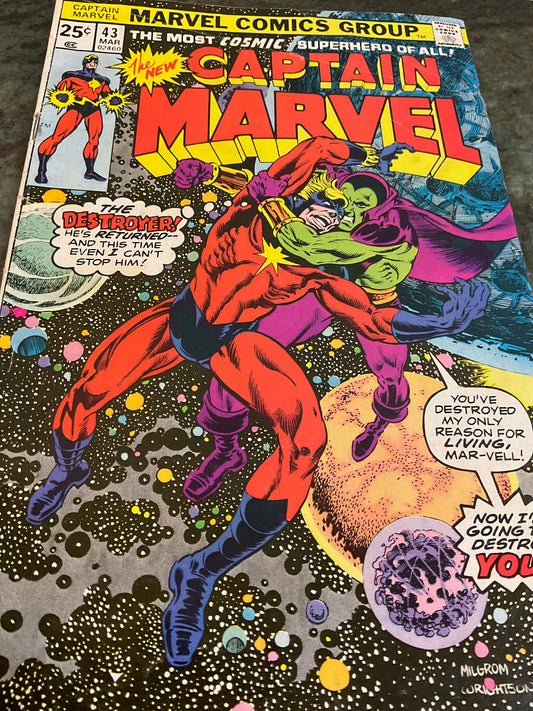 Comic Book  The New Captain Marvel