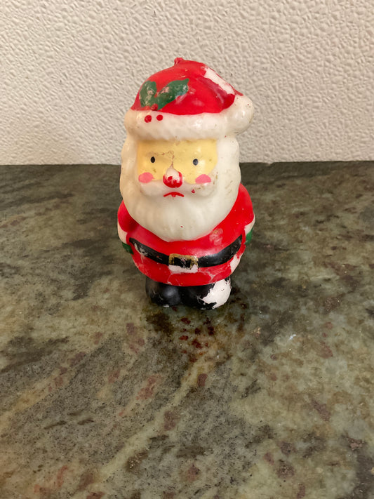 Vintage Santa Candle