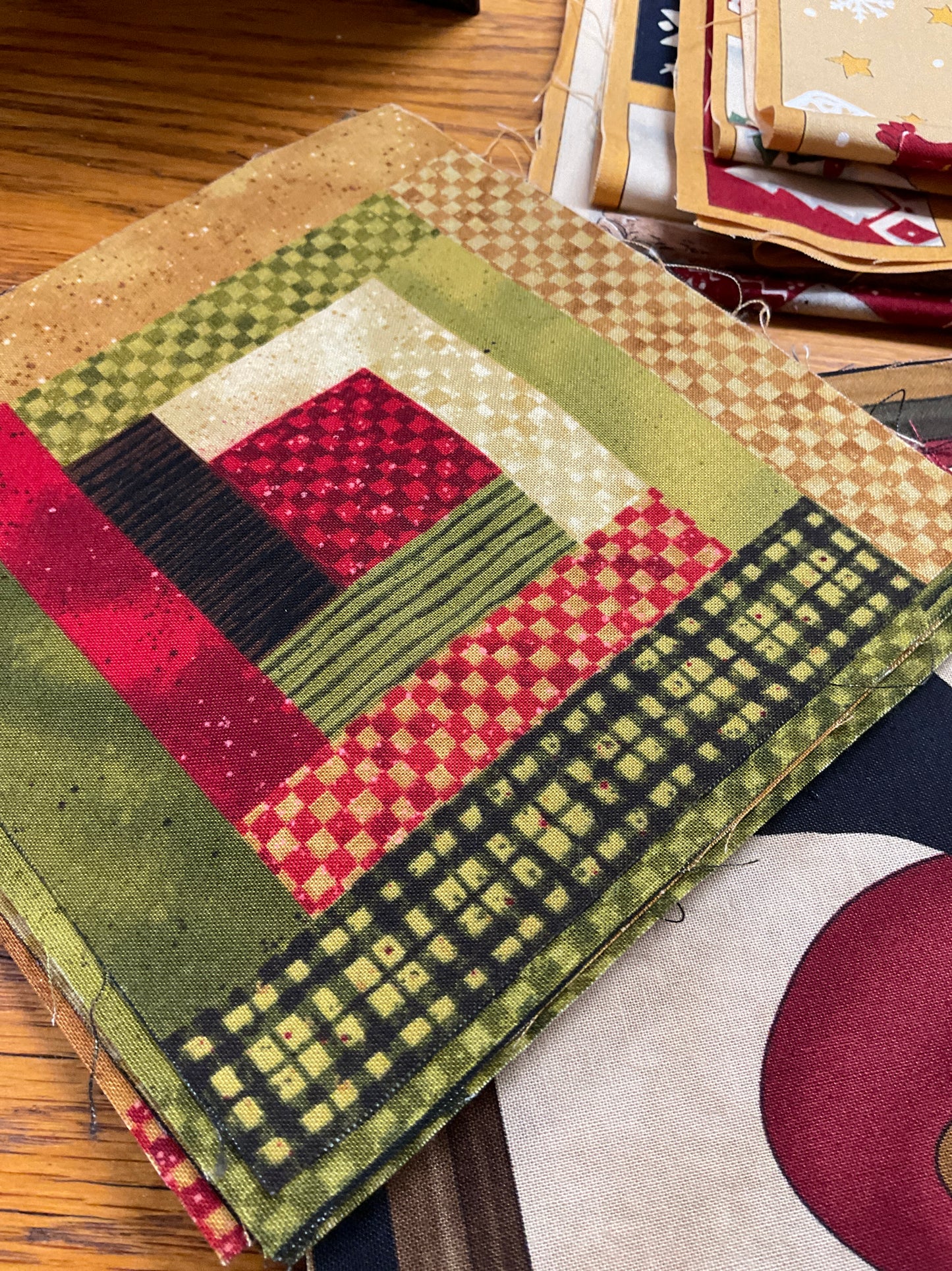 Precut fabric pieces