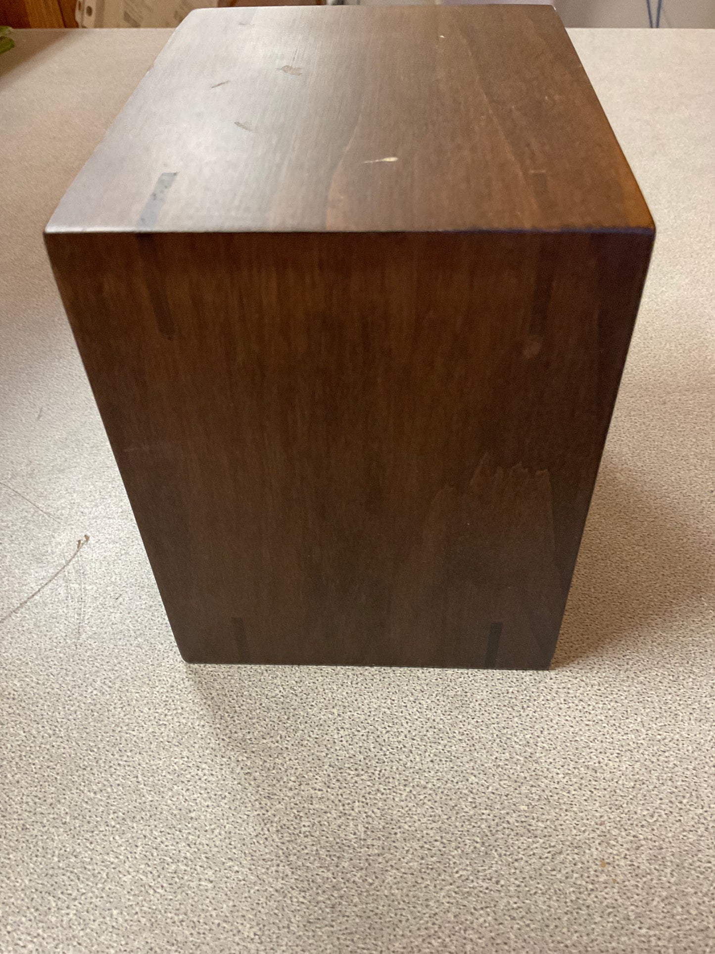 Wooden Cube Square Wall Shelf