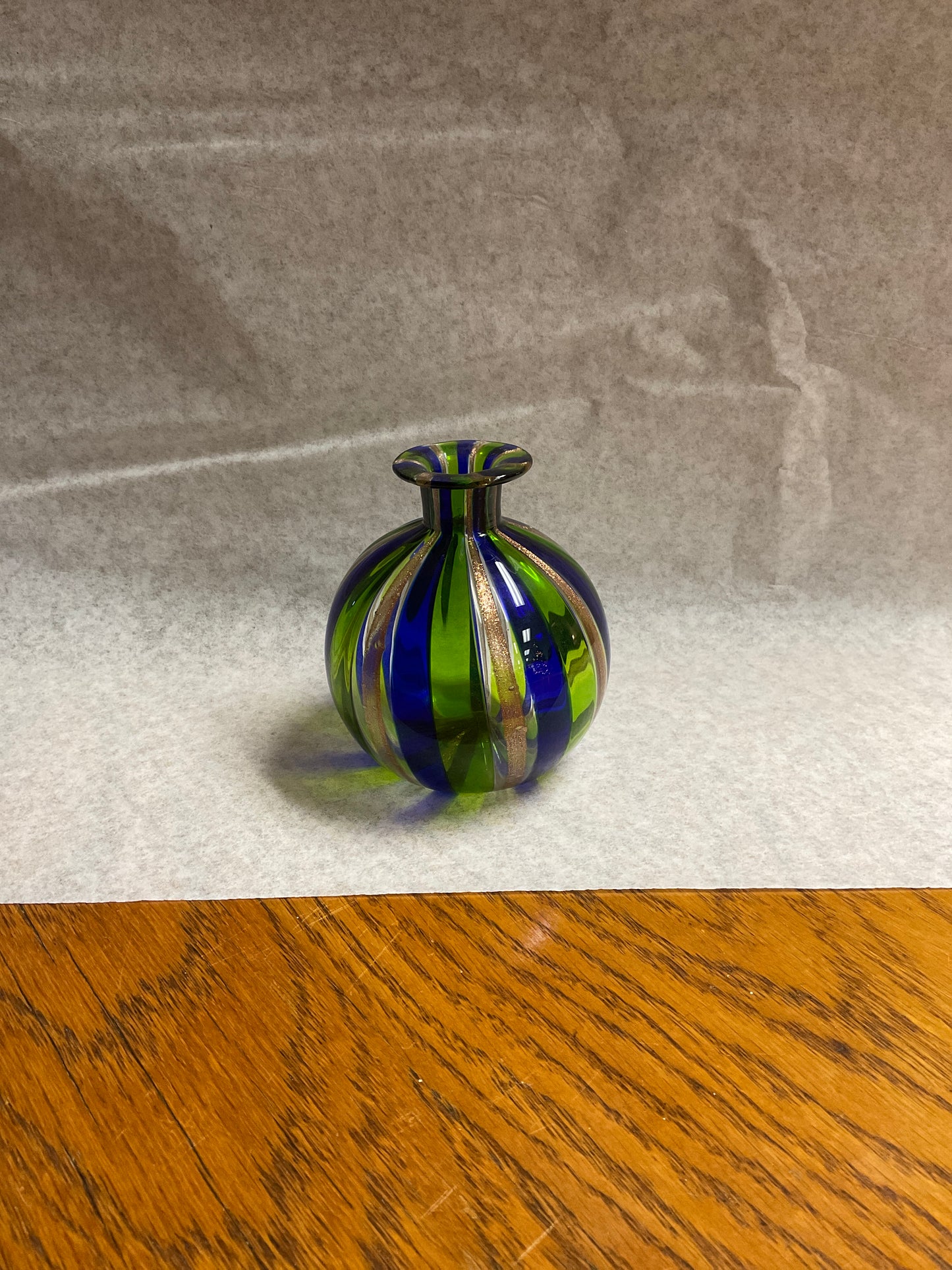 Hand Blown Glass Vase