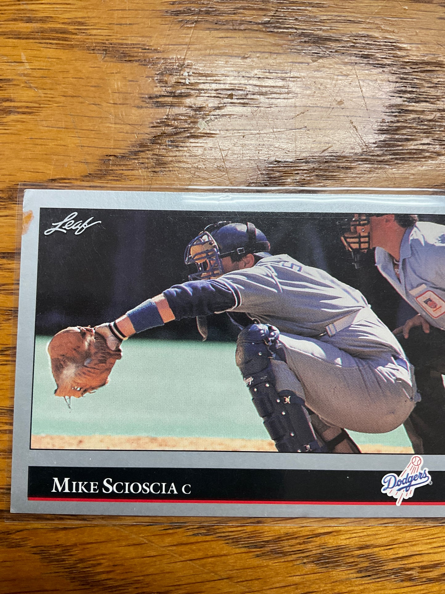 Baseball Card Mike Sciosciac