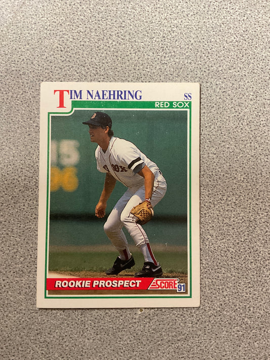 Baseball Card Tim Naehring