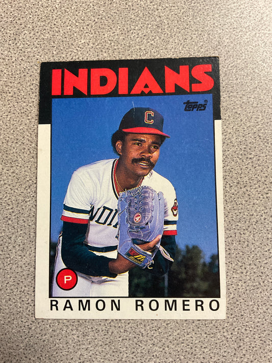 Baseball Card-Ramon Romero