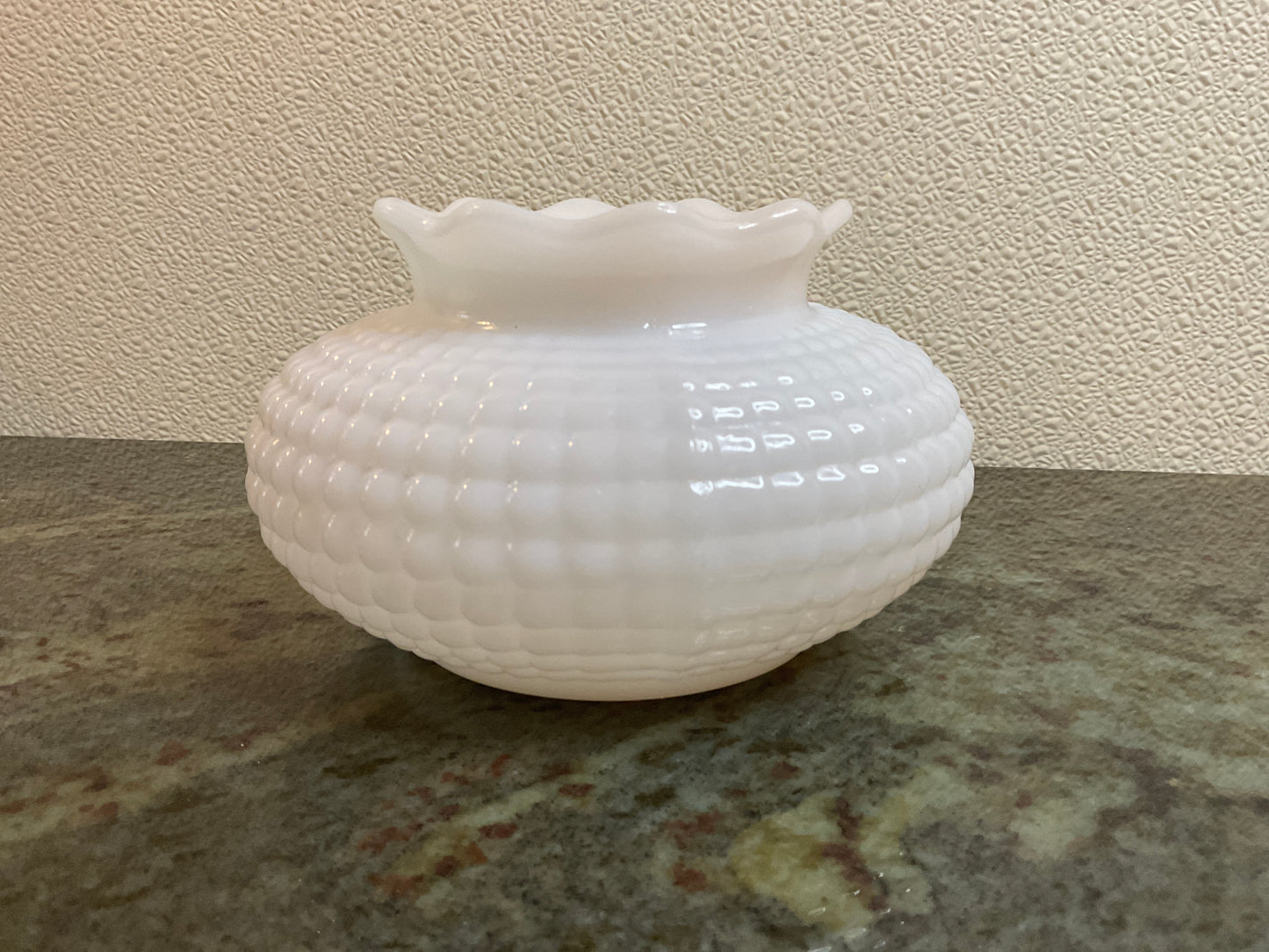 Vintage Milk Glass Vase