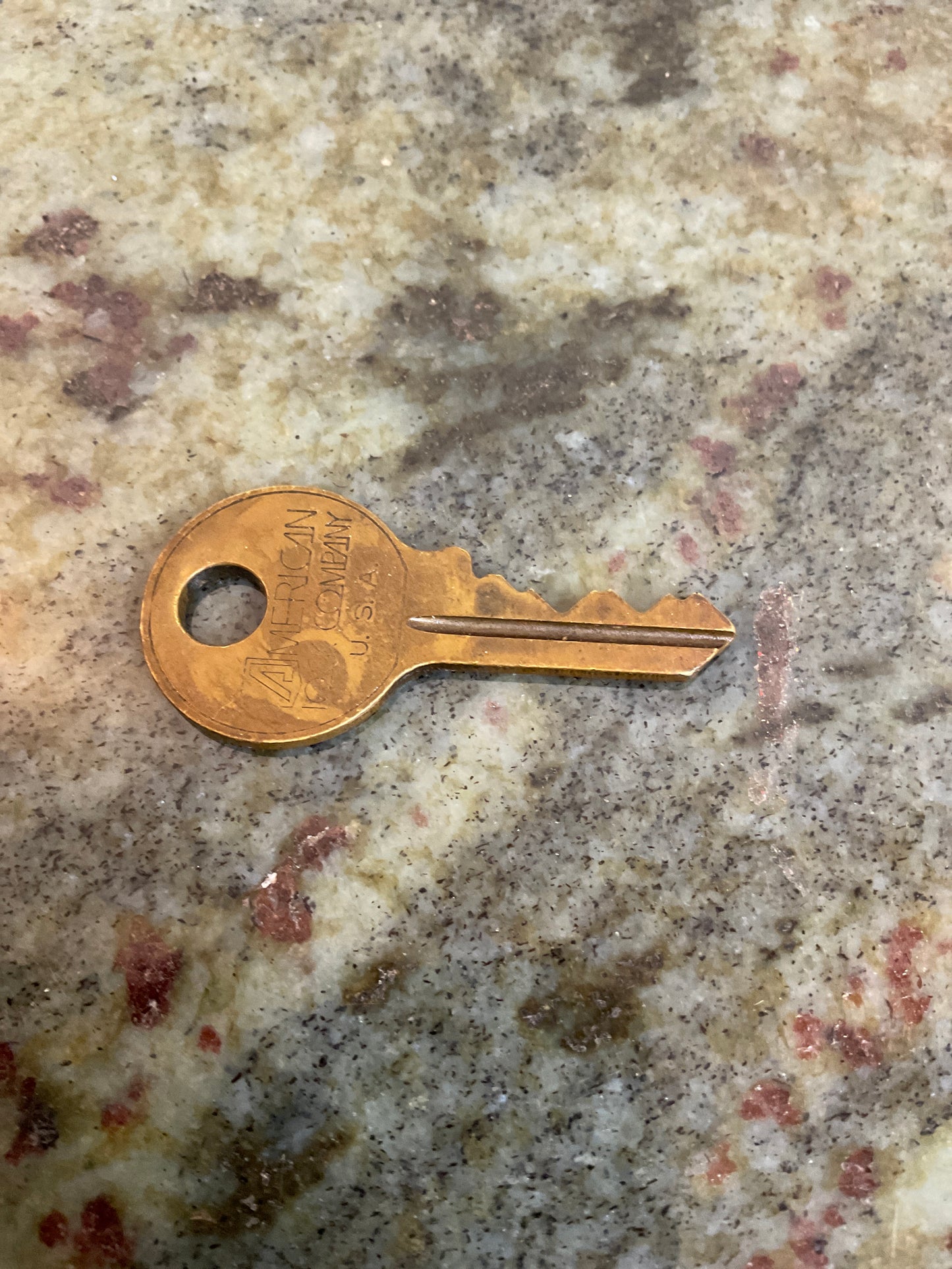 Vintage American Lock Co. Key