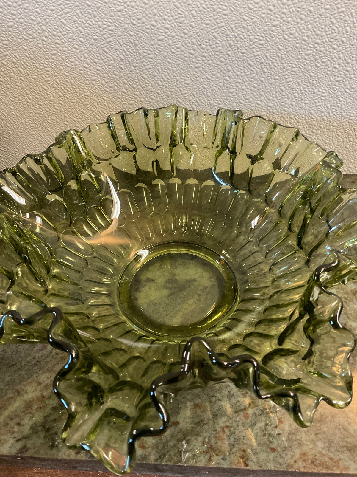 1960’s Fenton Thumbprint Bowl
