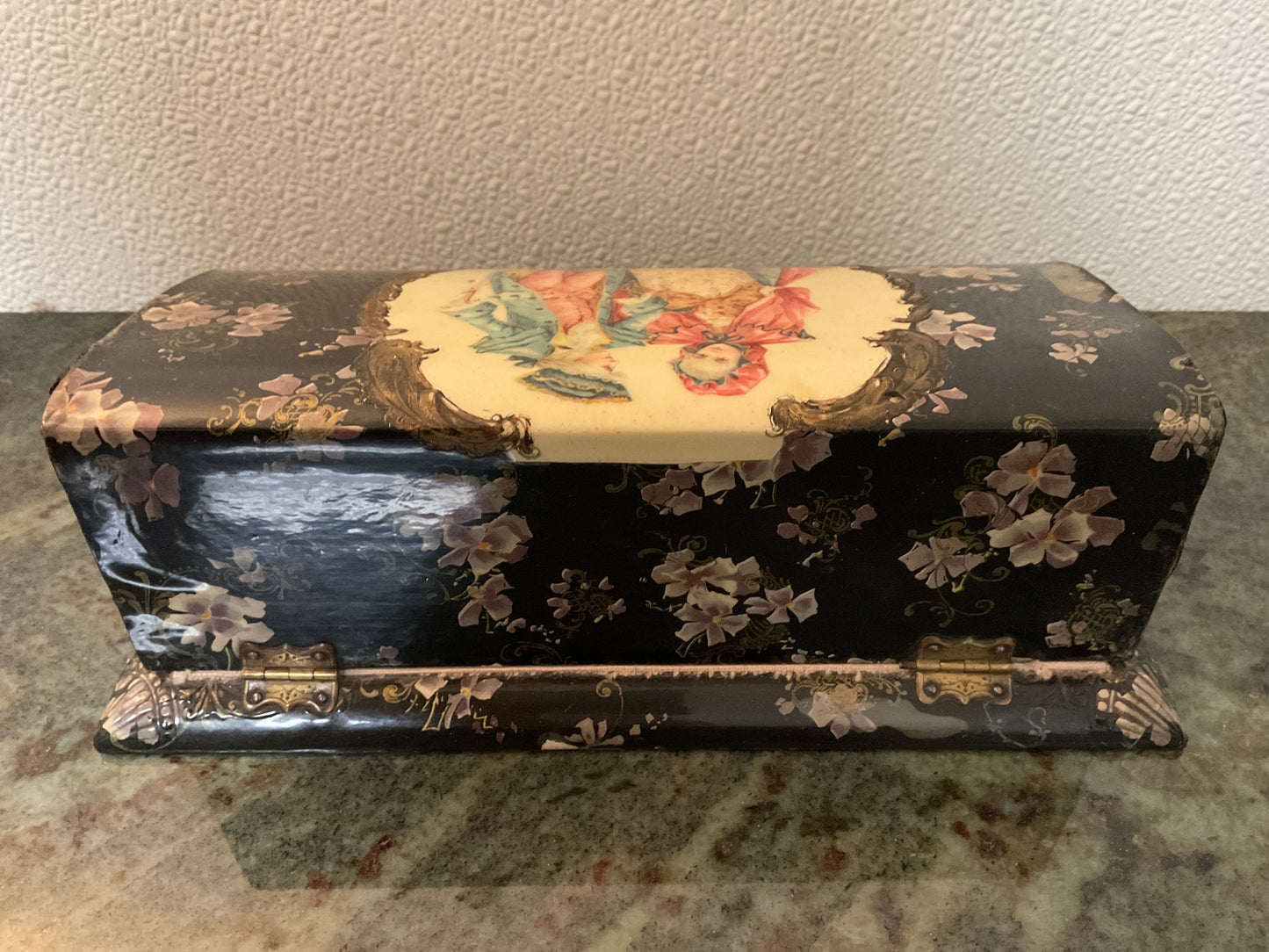 1800’s Victorian Celluloid Vanity Box