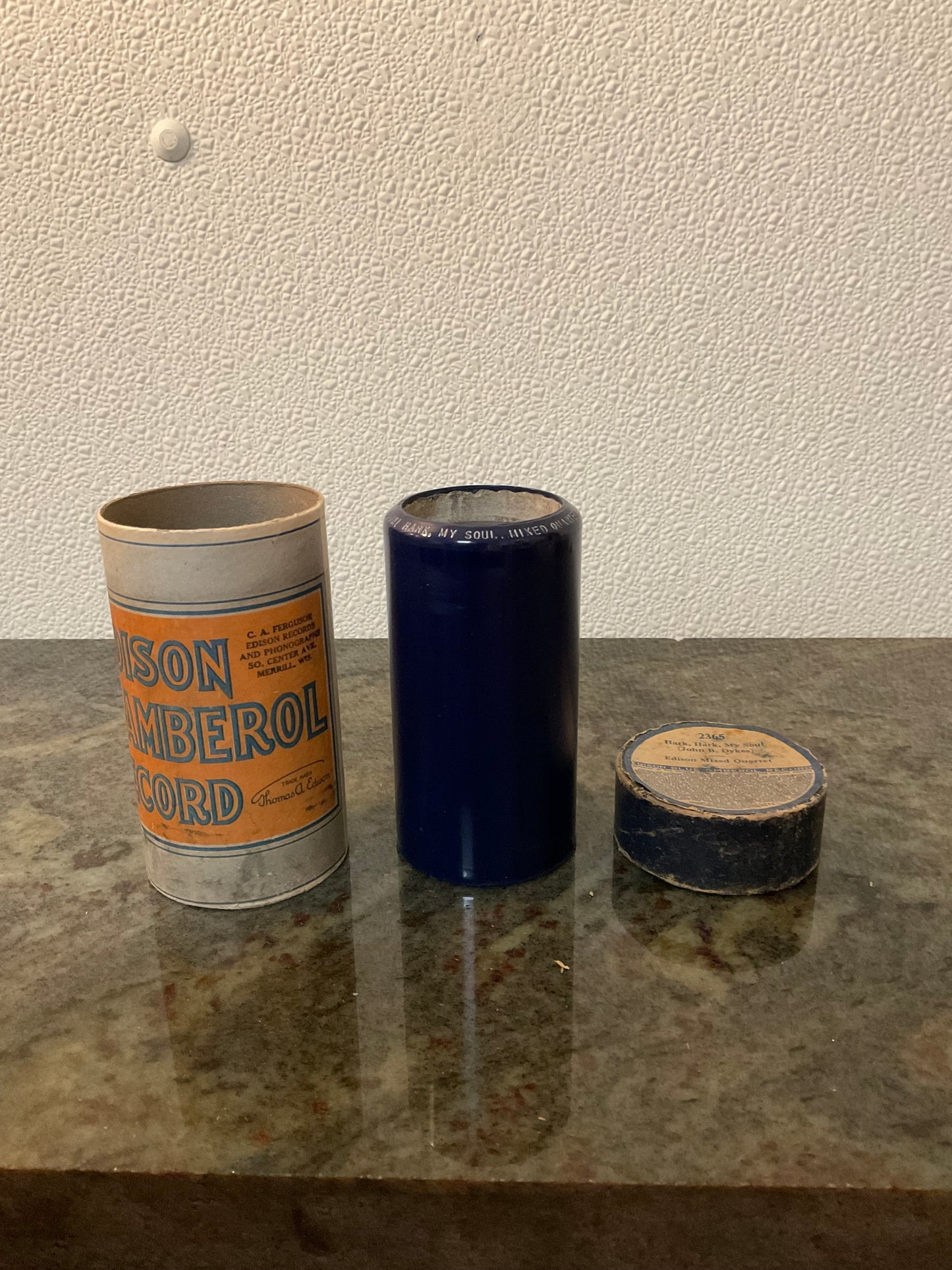 Edison Phonograph Cylinder
