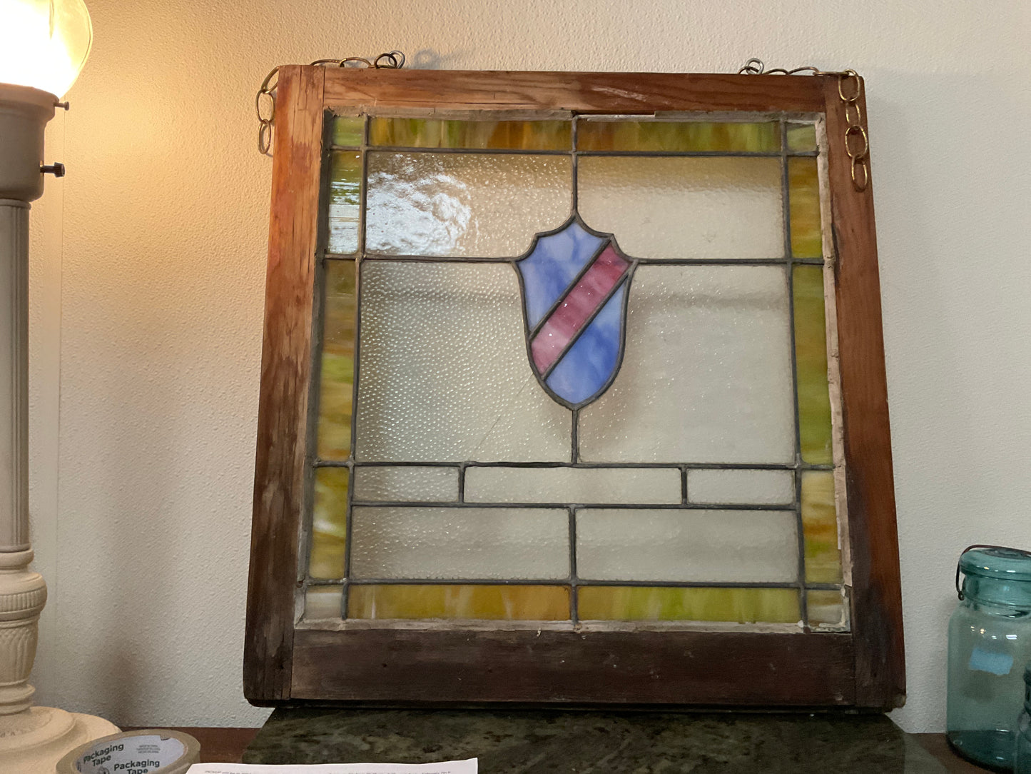 Antique Stained Glass Window