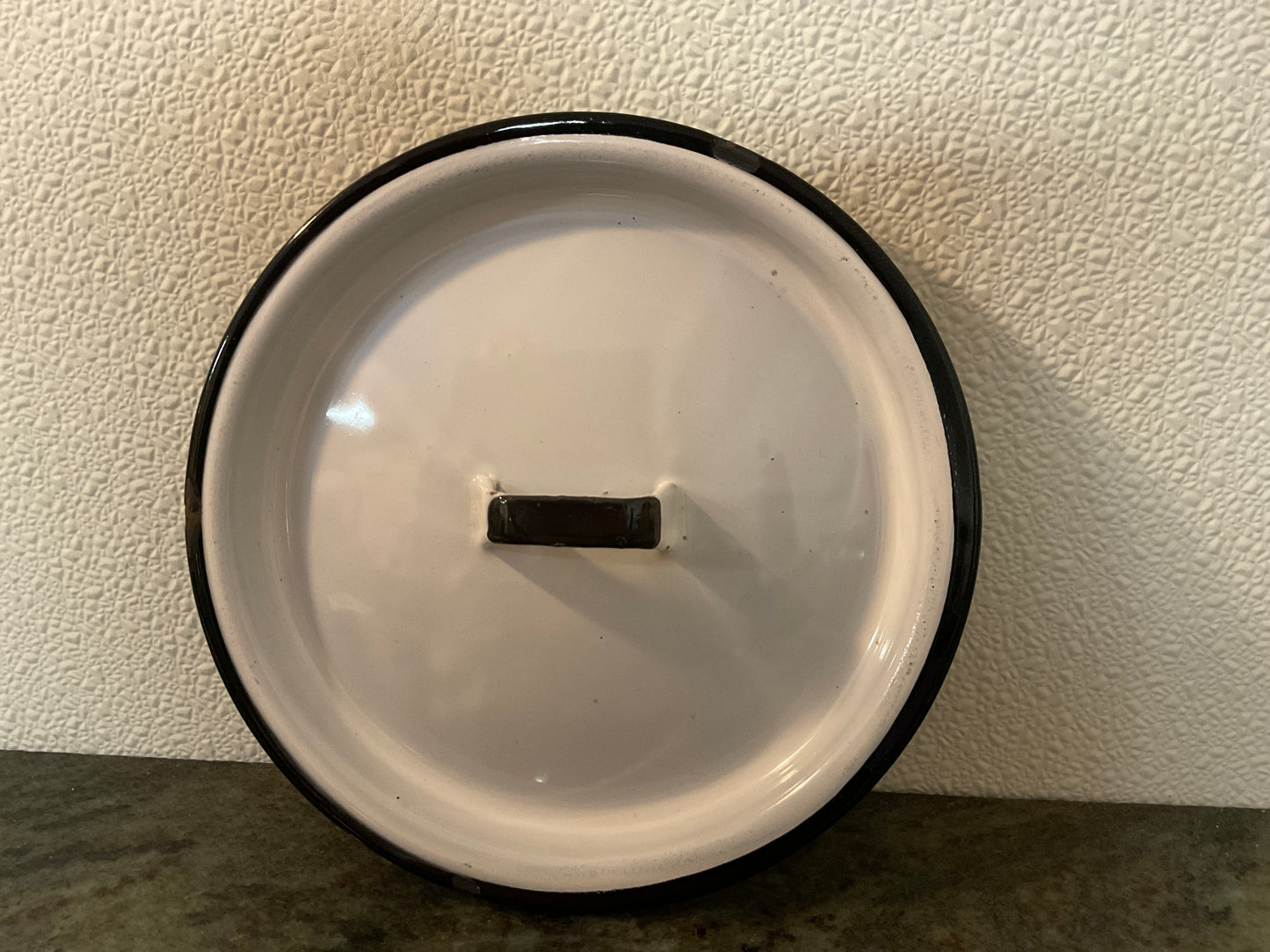 Vintage Enamelware 8” Lid