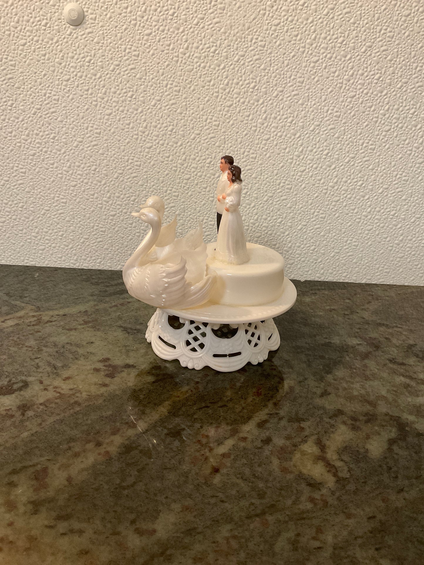 Vintage Wedding Cake Topper