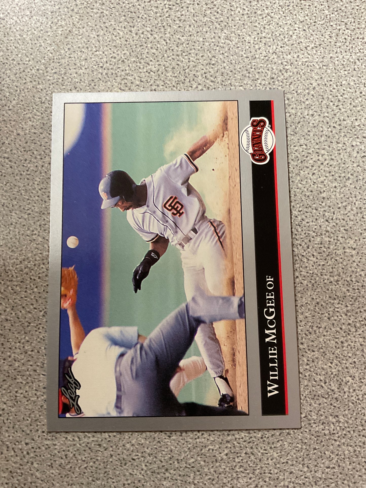 Baseball Card Willie McGee