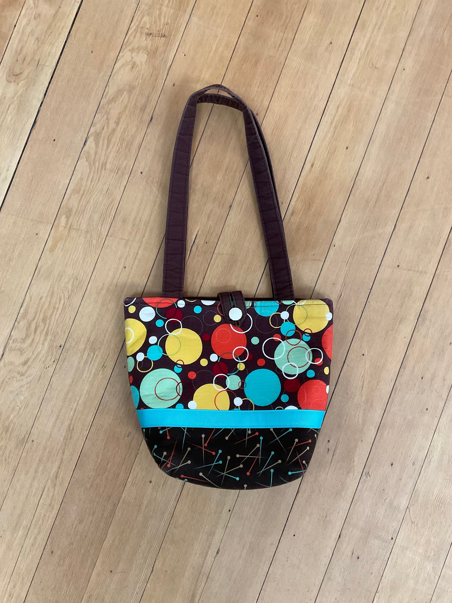 Colorful Bubble Handmade Handbag