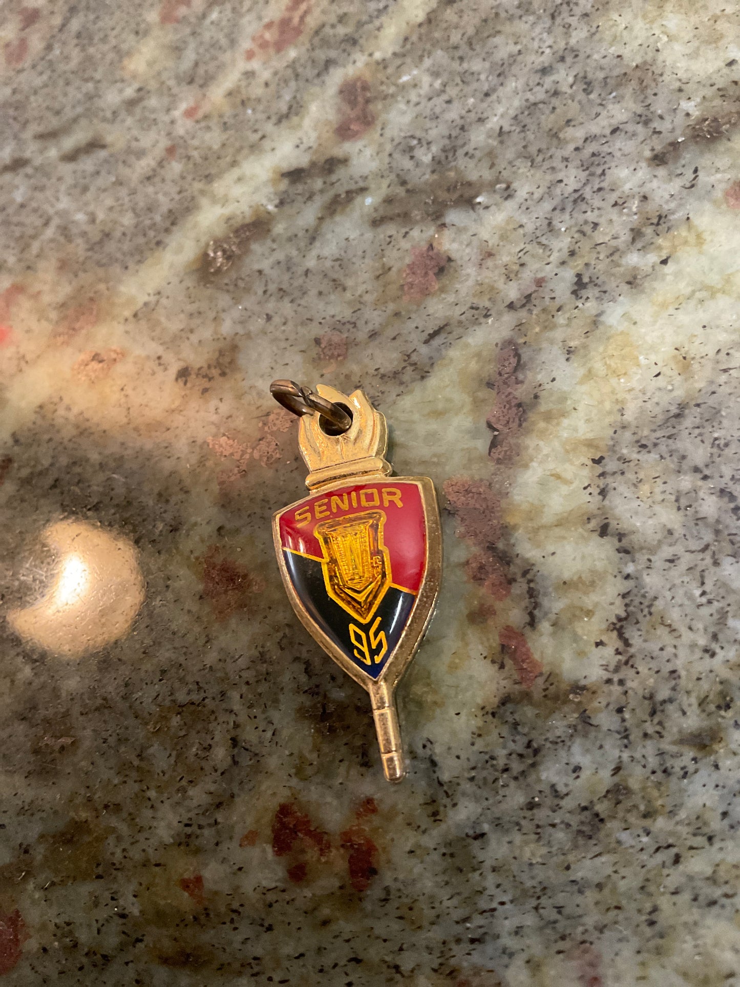 Josten Class Of ‘95 Senior Key Charm Pendant