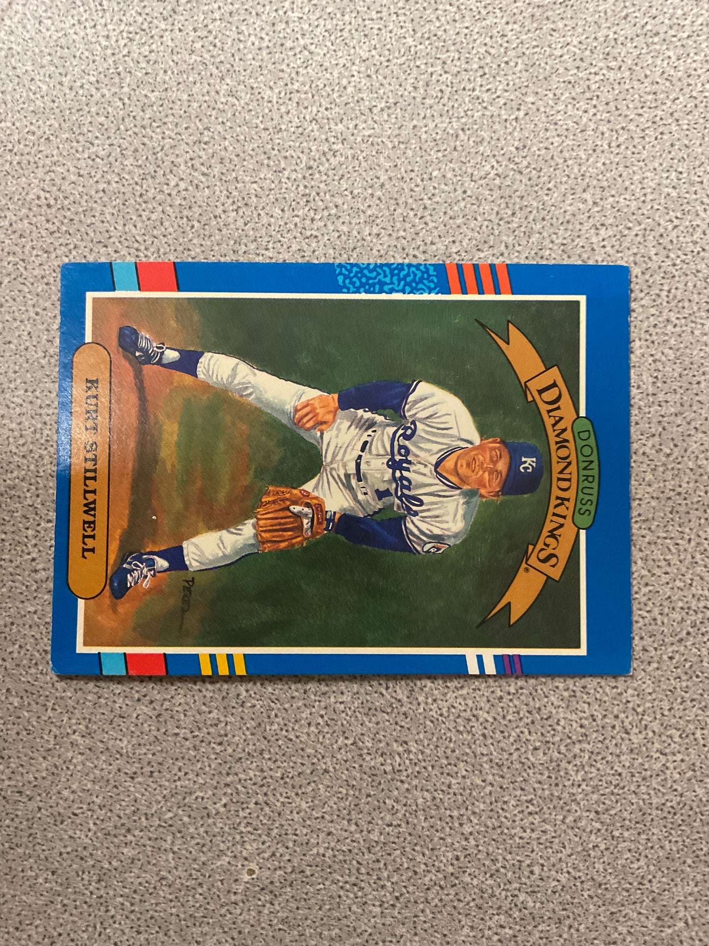 Baseball Card Kurt Stillwell