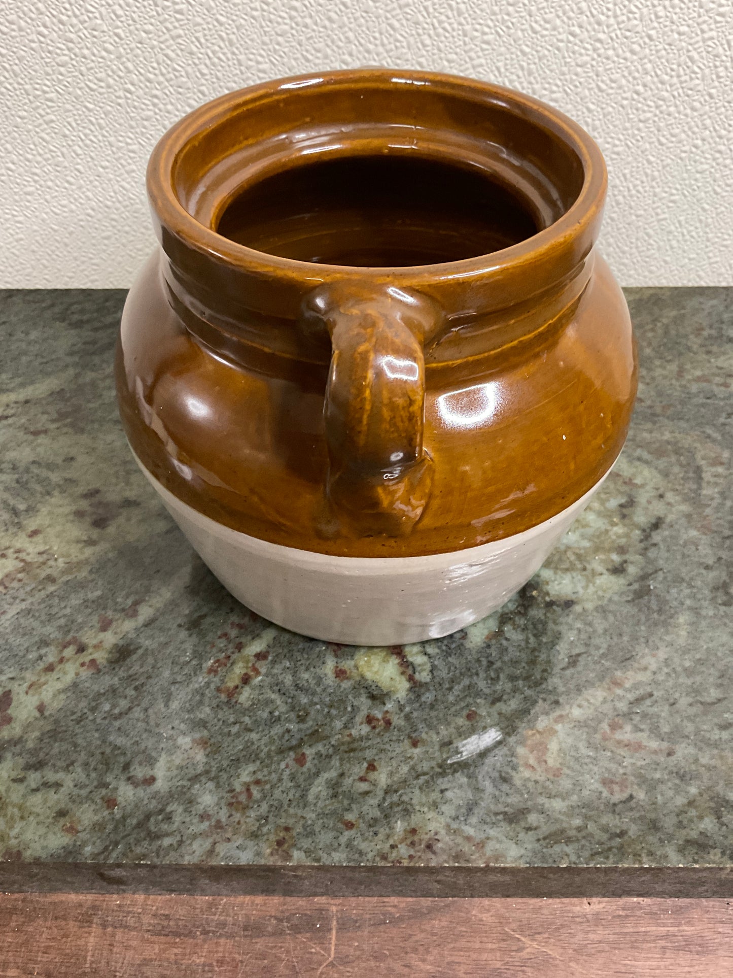 Vintage Baked Bean Pottery Pot
