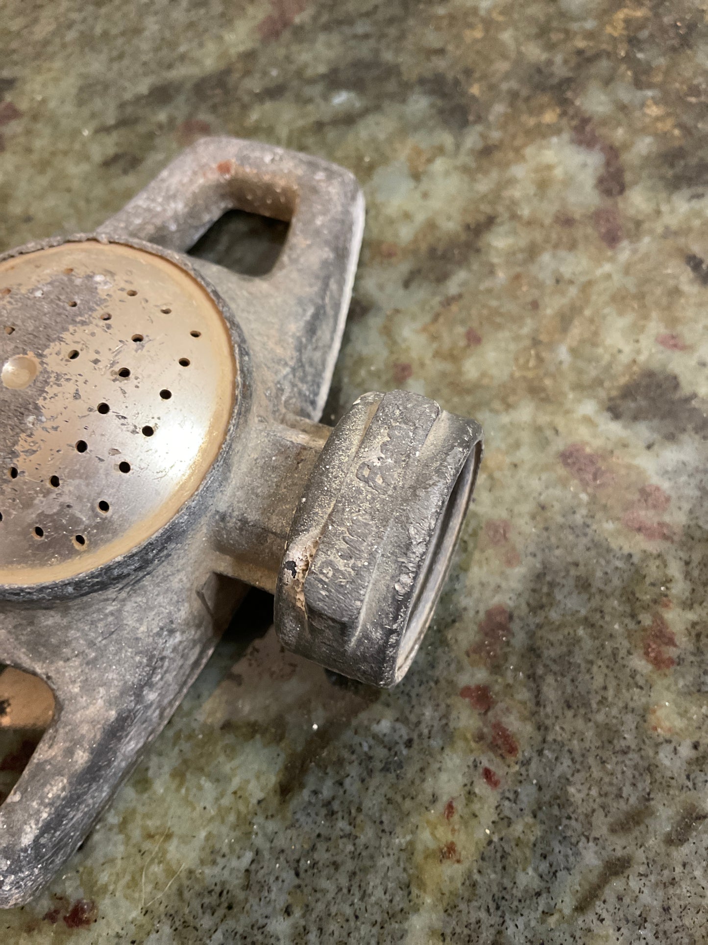Vtg Rain Bird Galv Steel Sprinkler