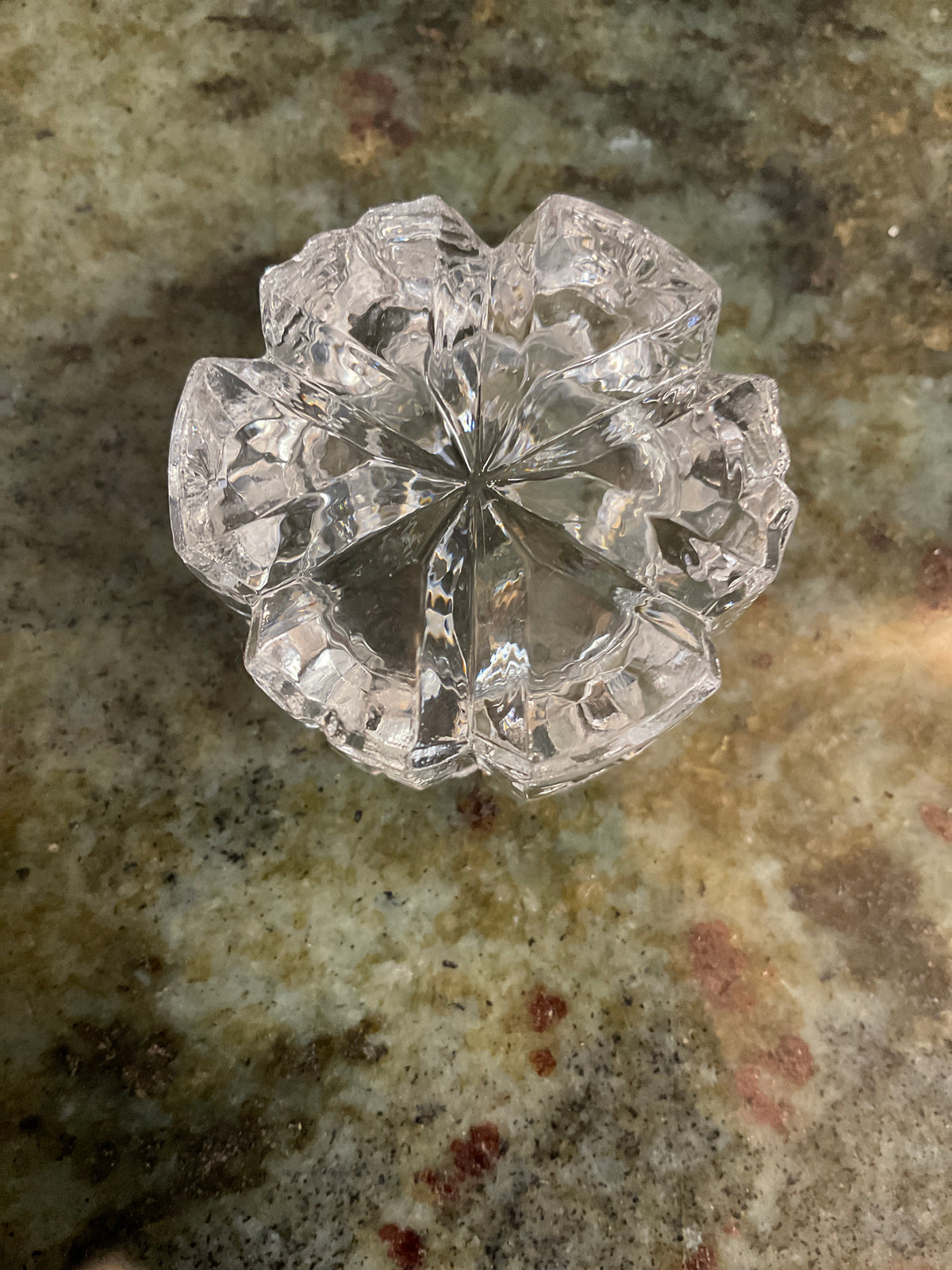 Cut Glass Open Salt Cellar