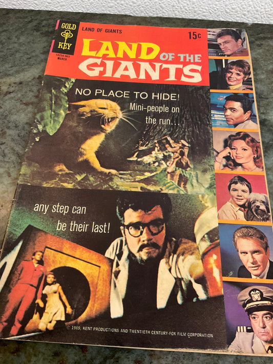 Comic Book. Land of the Giants