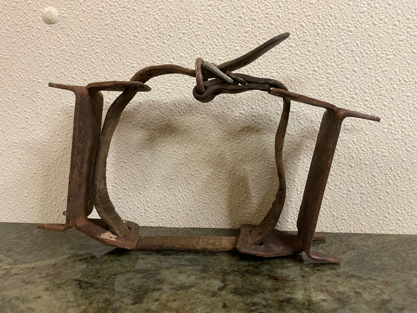 Antique Iron Steel Ice Cleats