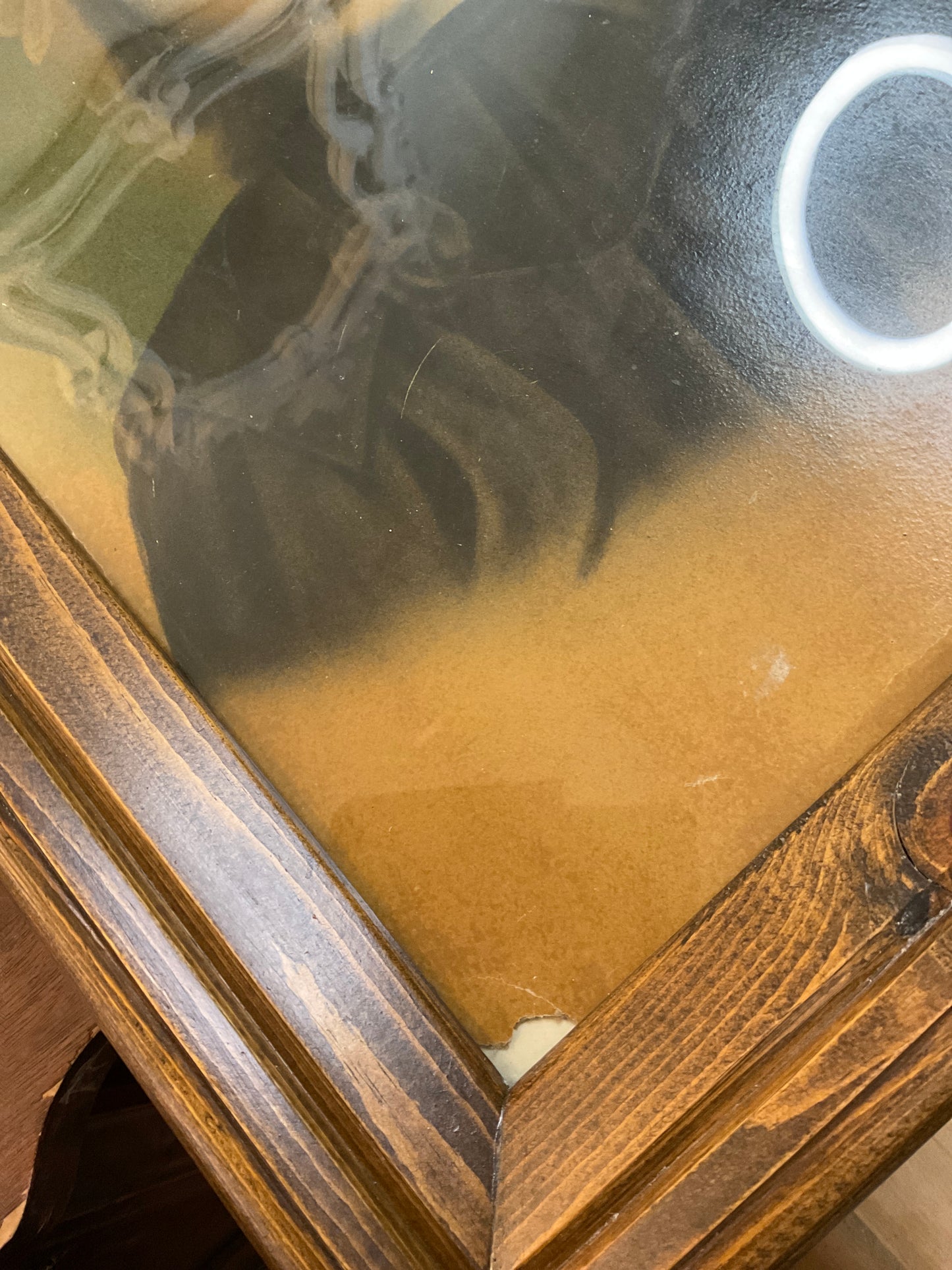 Vtg Framed Vintage Picture