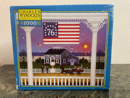 1000 Piece Americana 76’ Flag Puzzle
