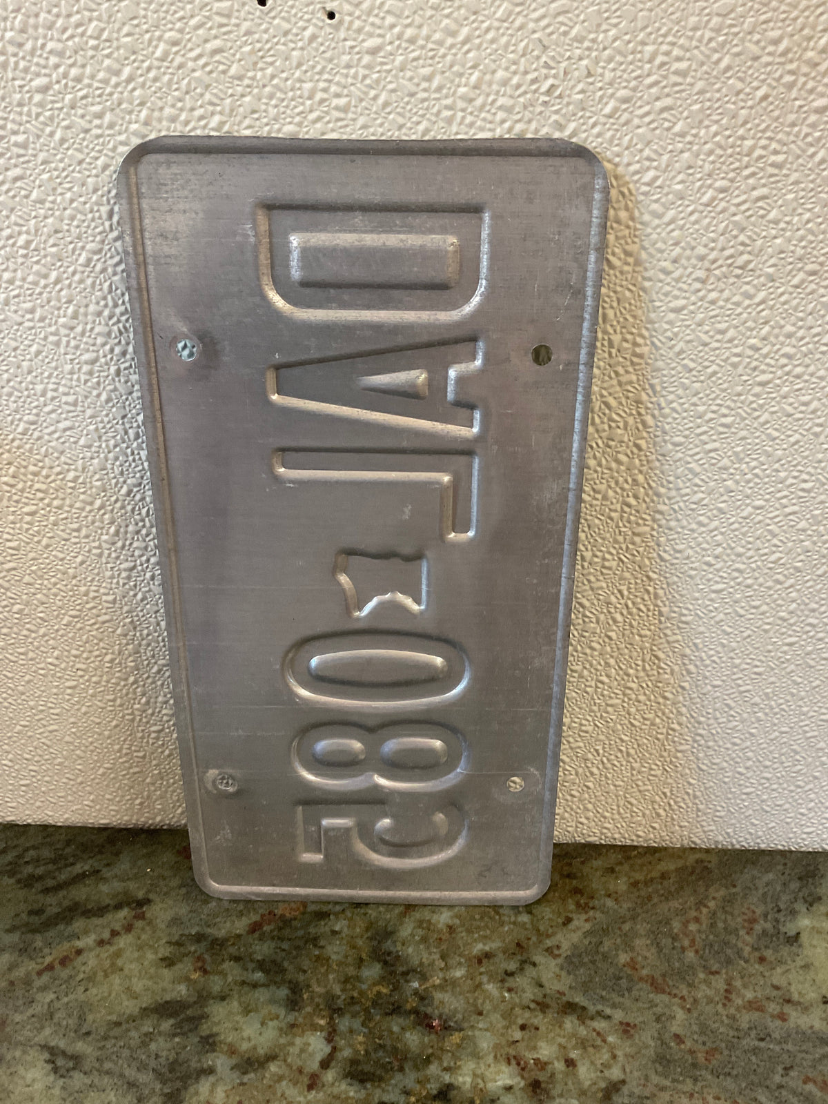 Vintage Minnesota License Plate