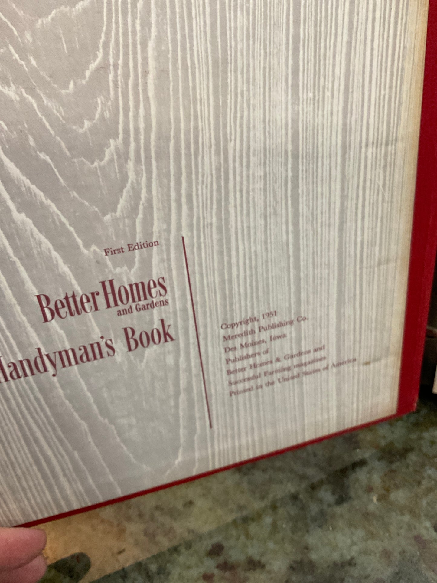 Handyman’s Book