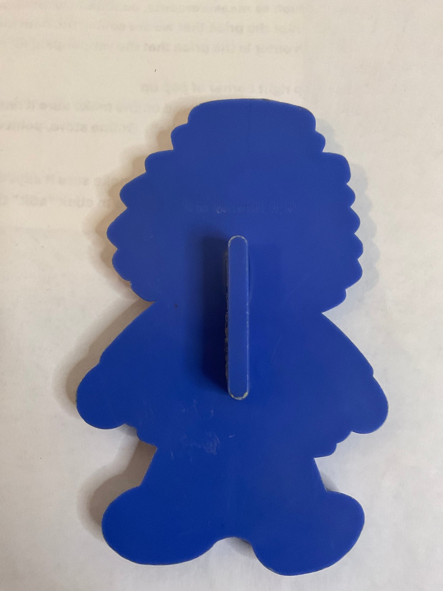 Blue Plastic Rag Doll Cookie Cutter
