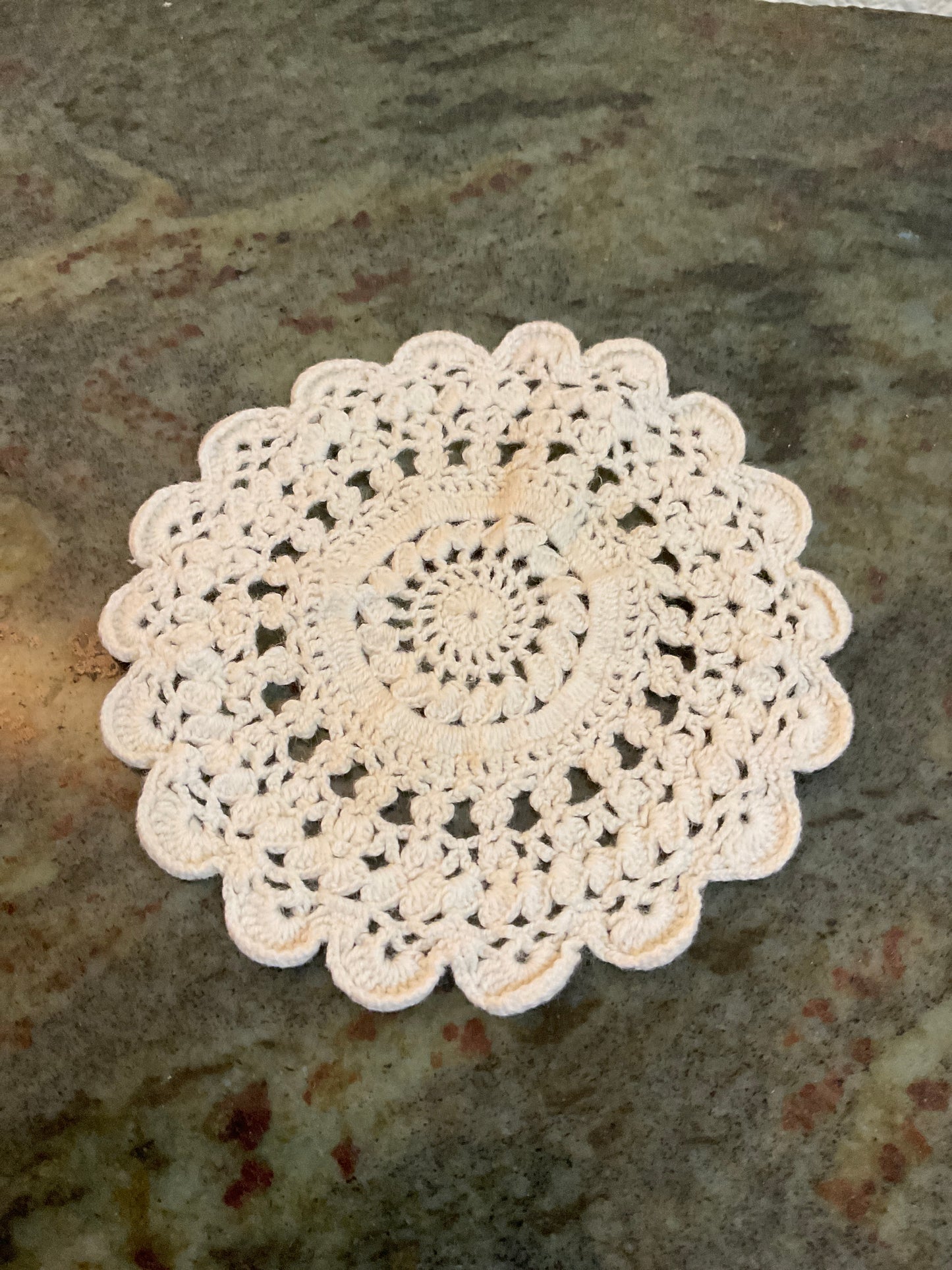 4.75” Round Scalloped Doily