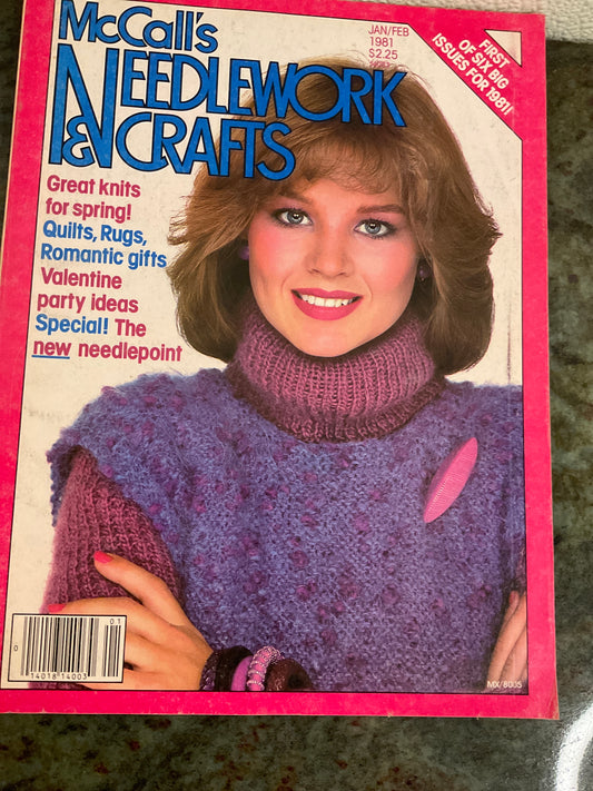 McCall’s Needle and Craft Jan/Feb 1981