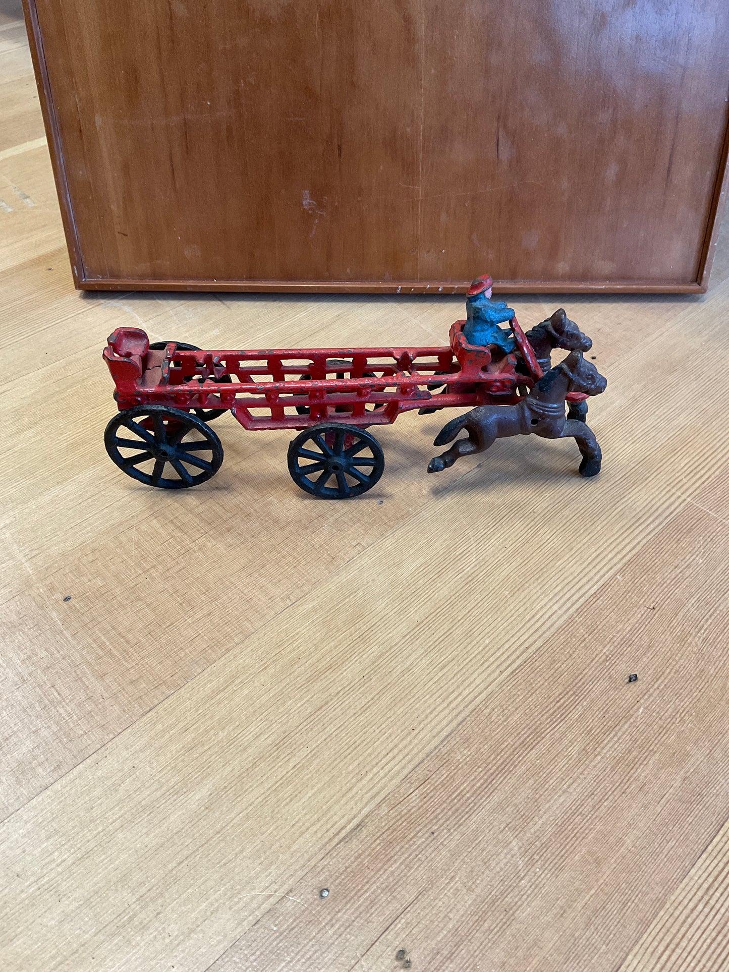 Cast Iron Fire Truck