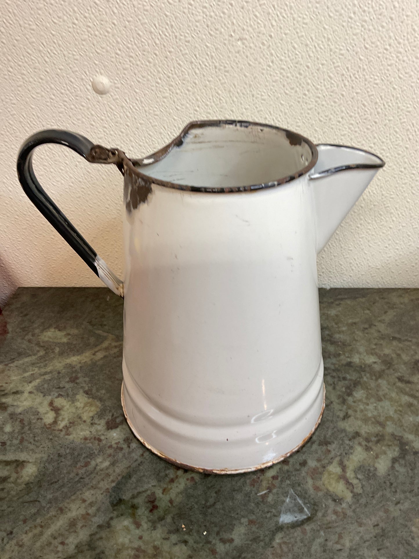 Vintage Enamelware Coffee Pot