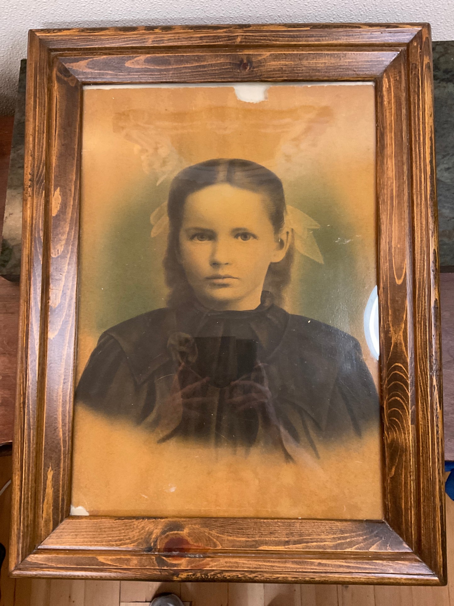 Vtg Framed Vintage Picture