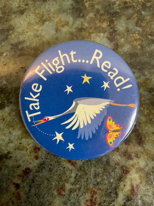 “Take Flight ….. Read”. Button