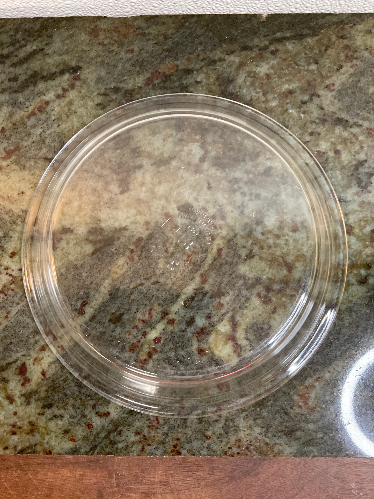 Pyrex 8” Pie Plate Clear