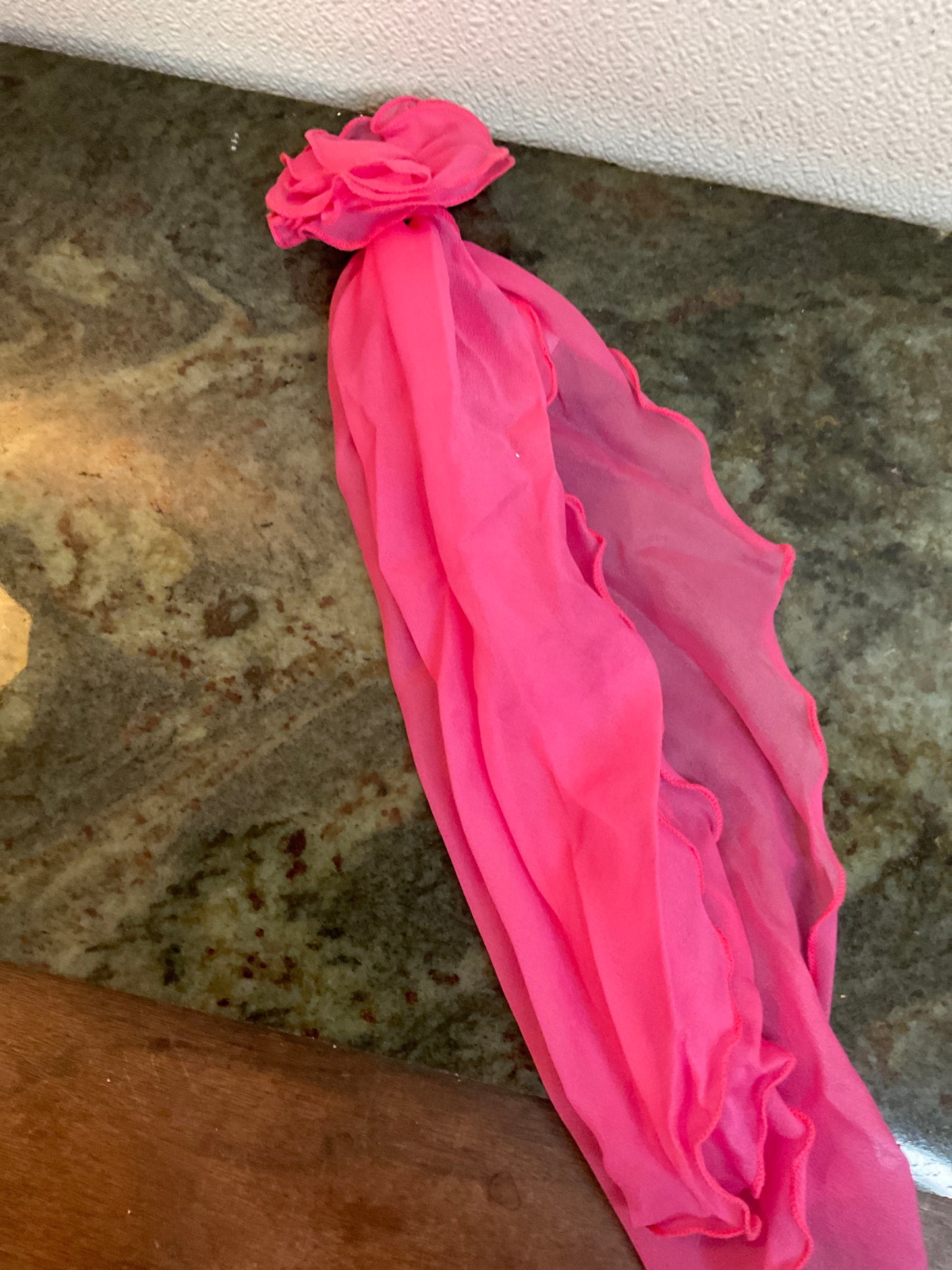 Vintage Scarf with Flower