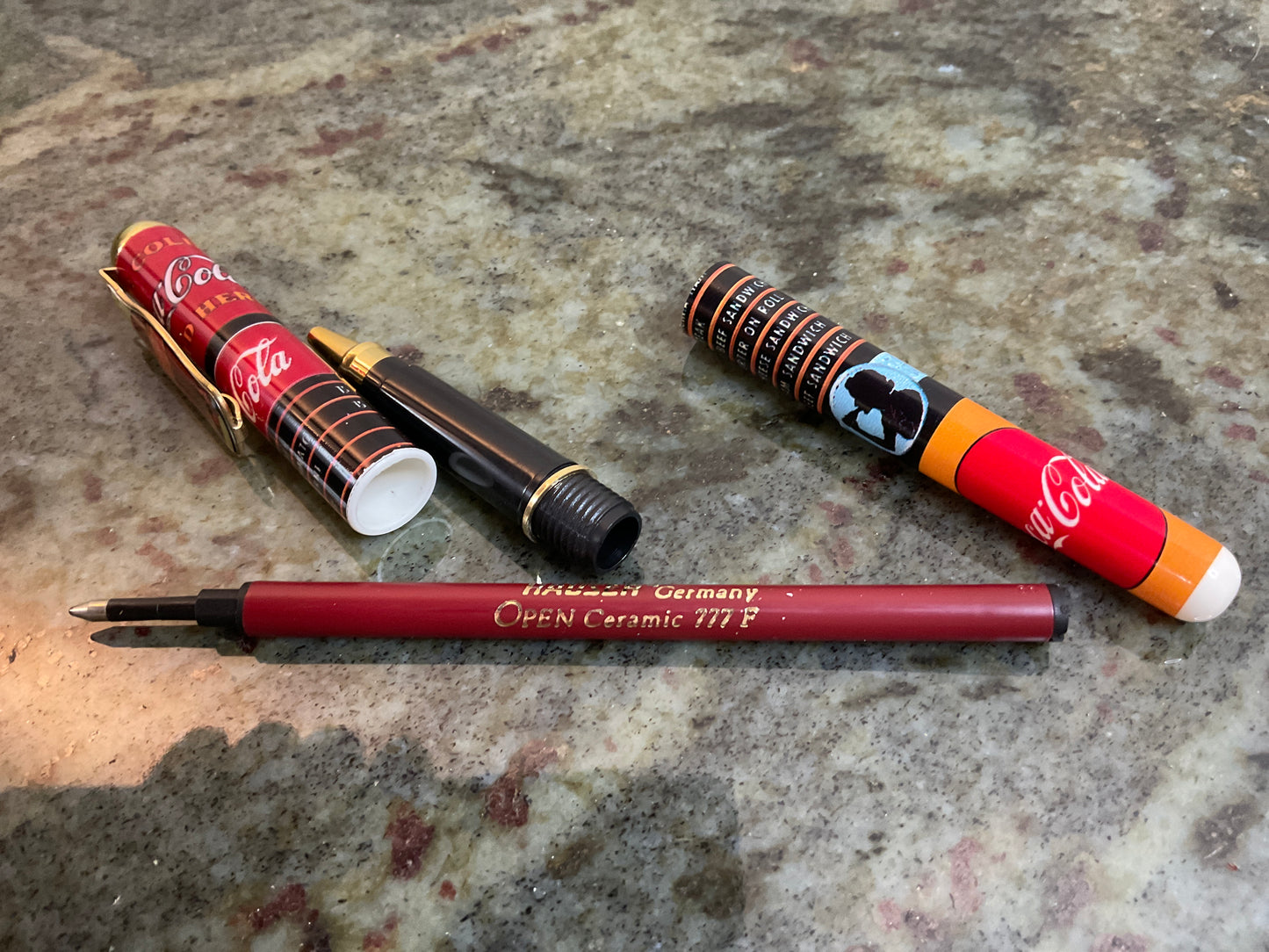 Coke Tin/pen