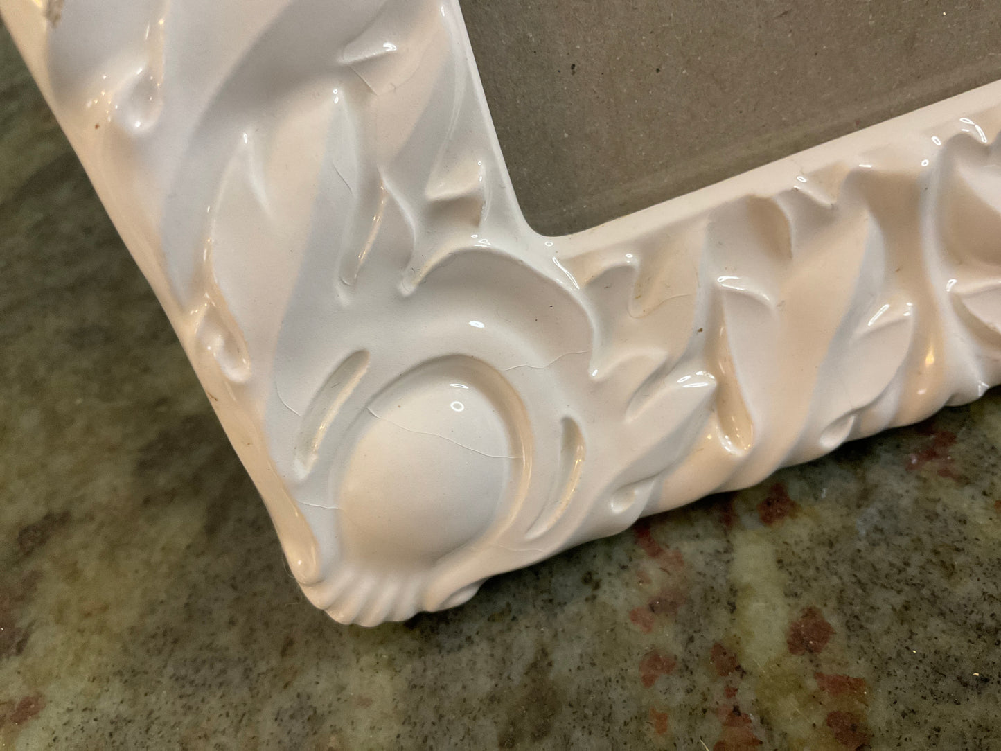 White Ceramic 8x6 Frame
