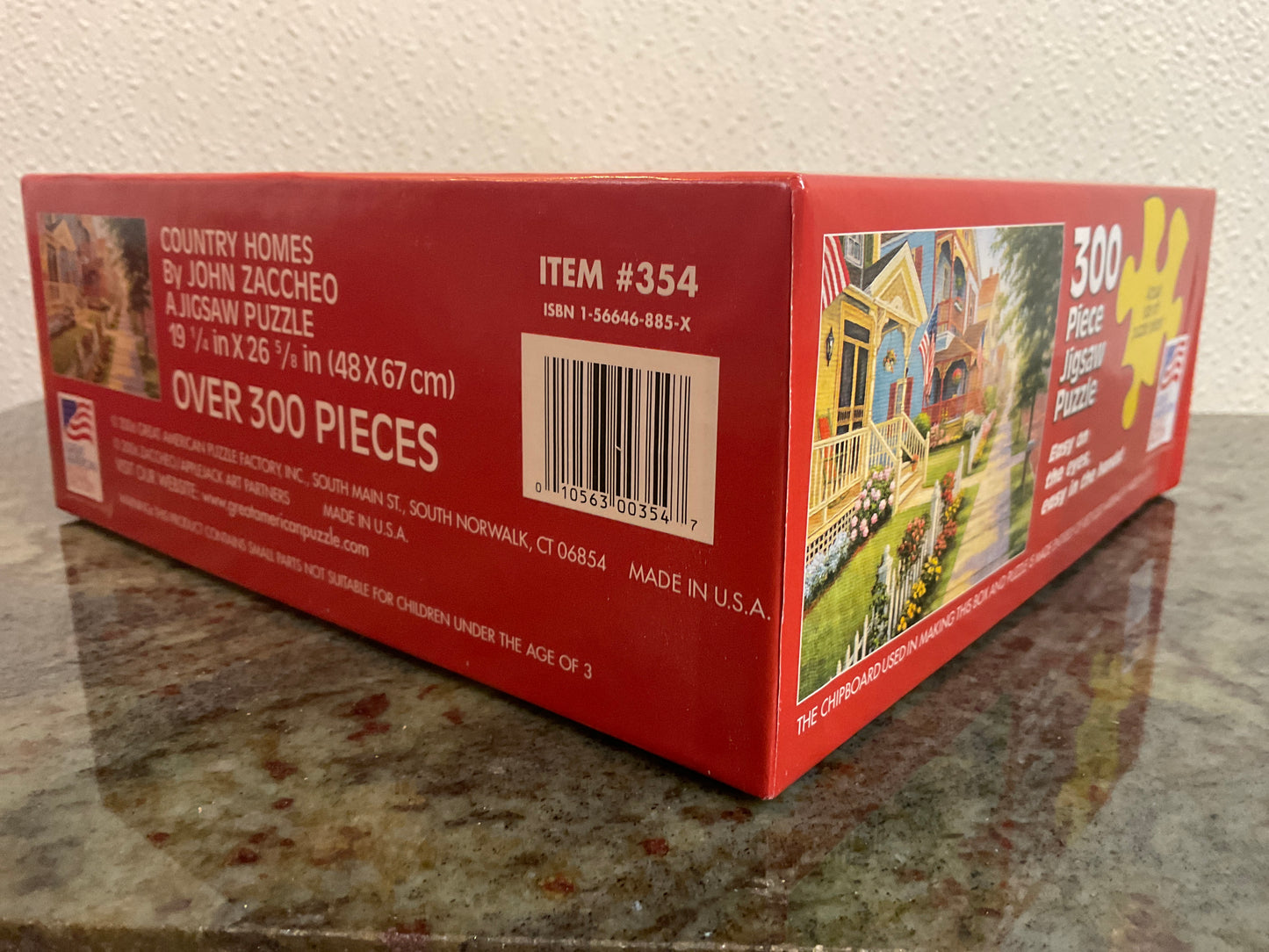 300 Large Piece Country Homes Puzzle