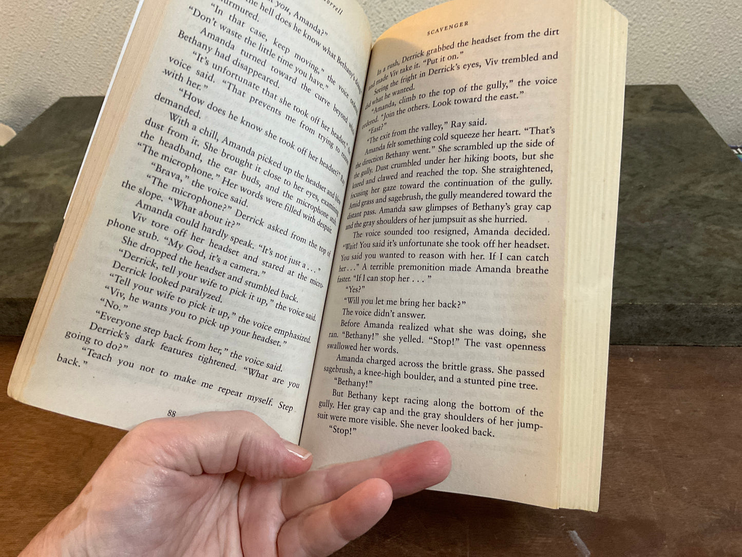 Book 2008/Scavenger by David Morrell