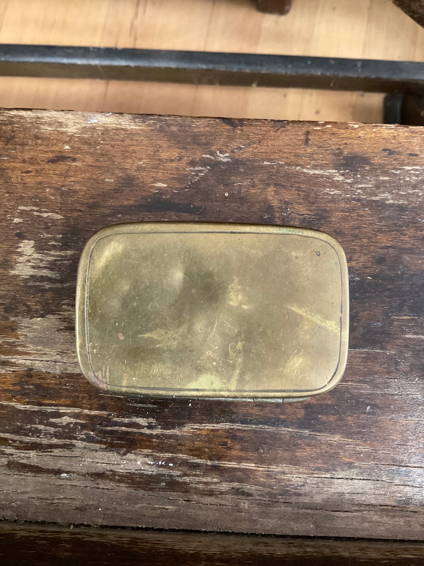 Westeras Brass Tobacco/Snuff Box