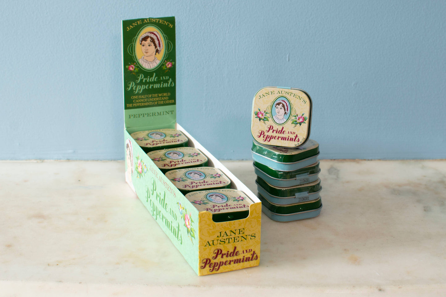 Jane Austen Pride and Peppermint Mints