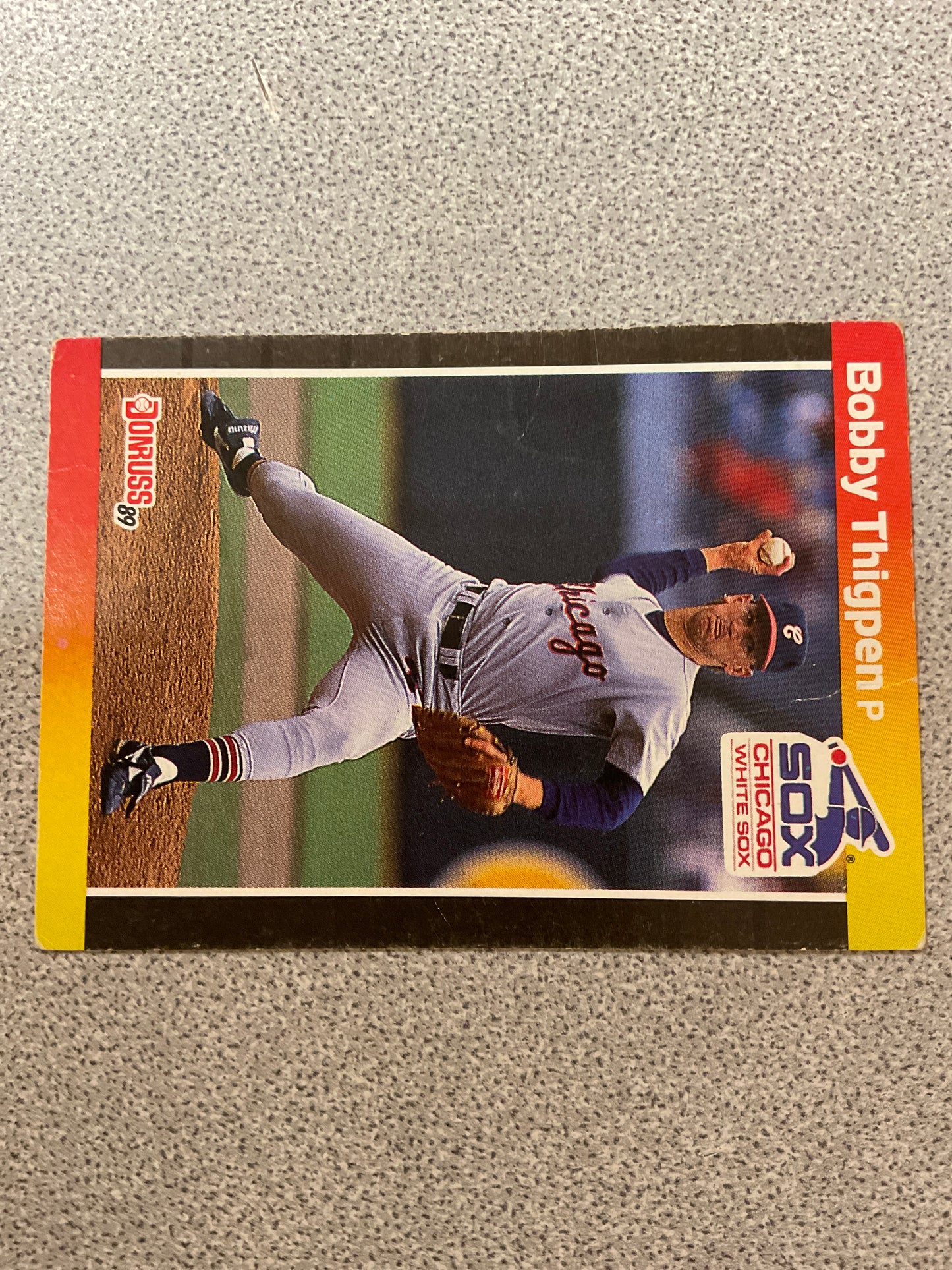 Baseball Card Bobby Thigpen