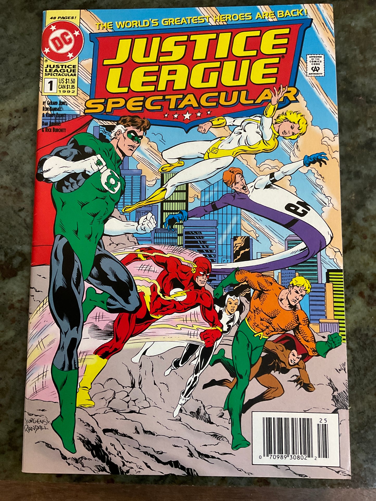 Comic Book 1992 Justice League Spectacular #1