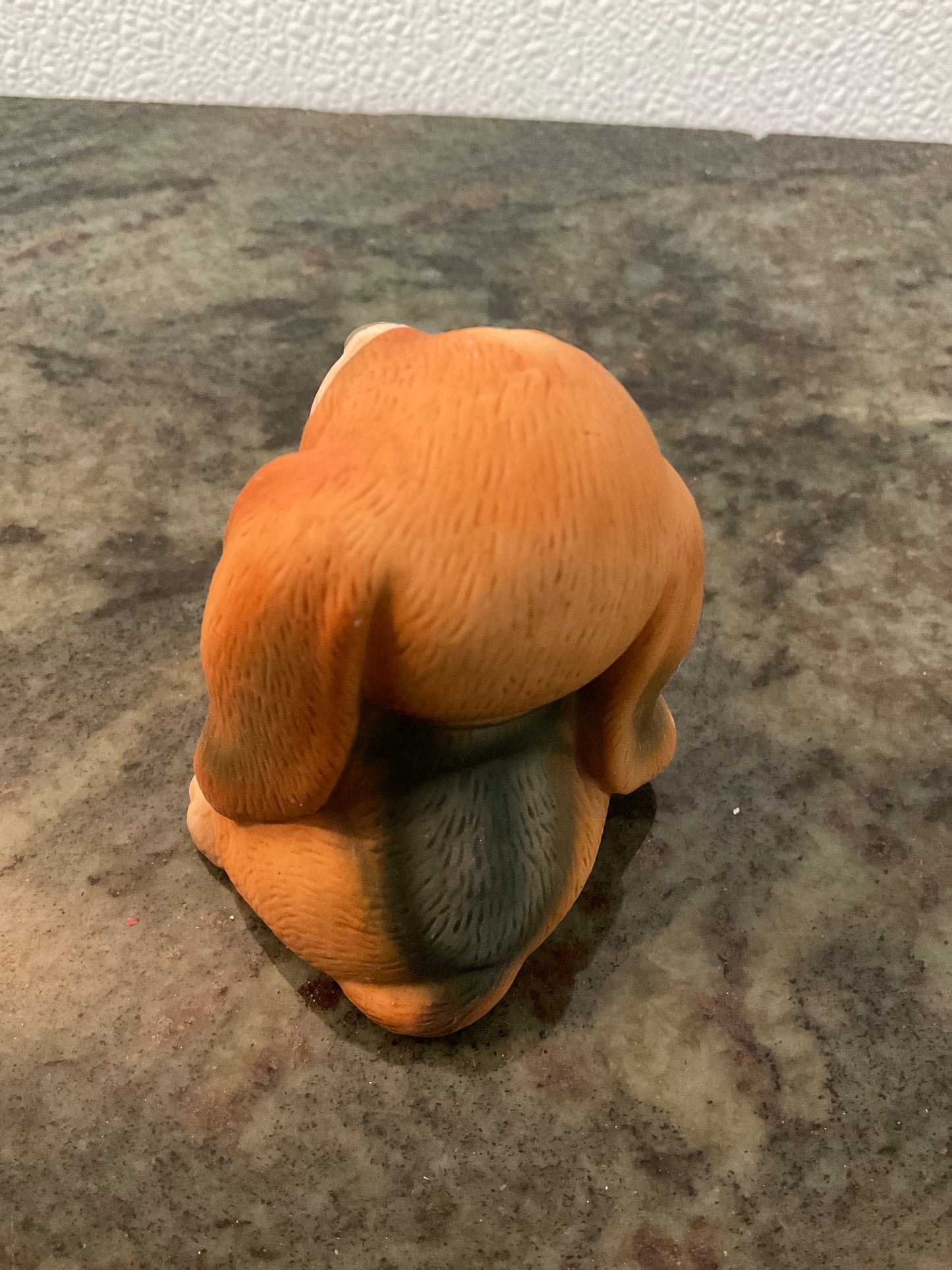 Ceramic Dog Scratching Ear