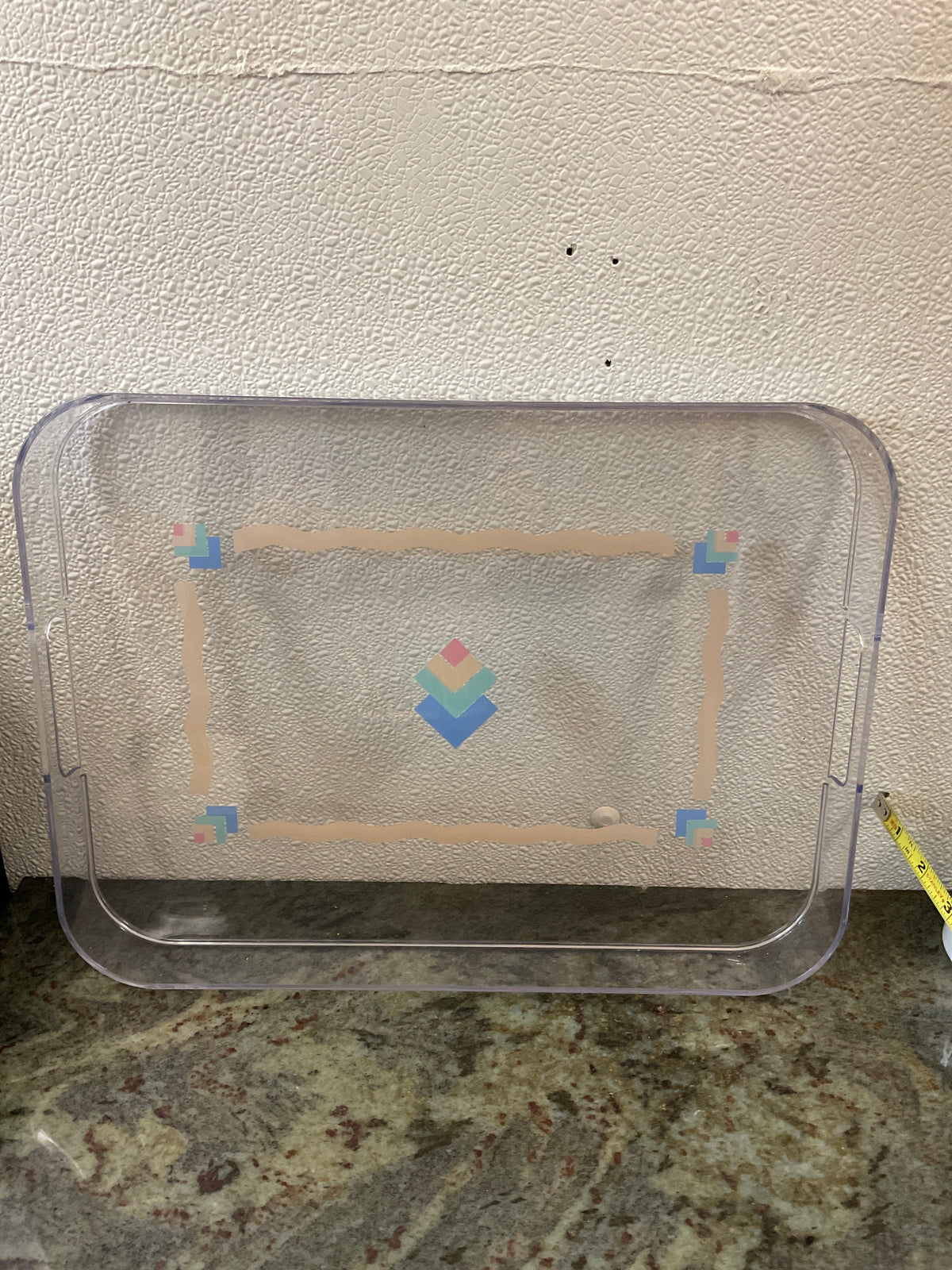 Vintage 1986 Quest Design  Group Serving Tray