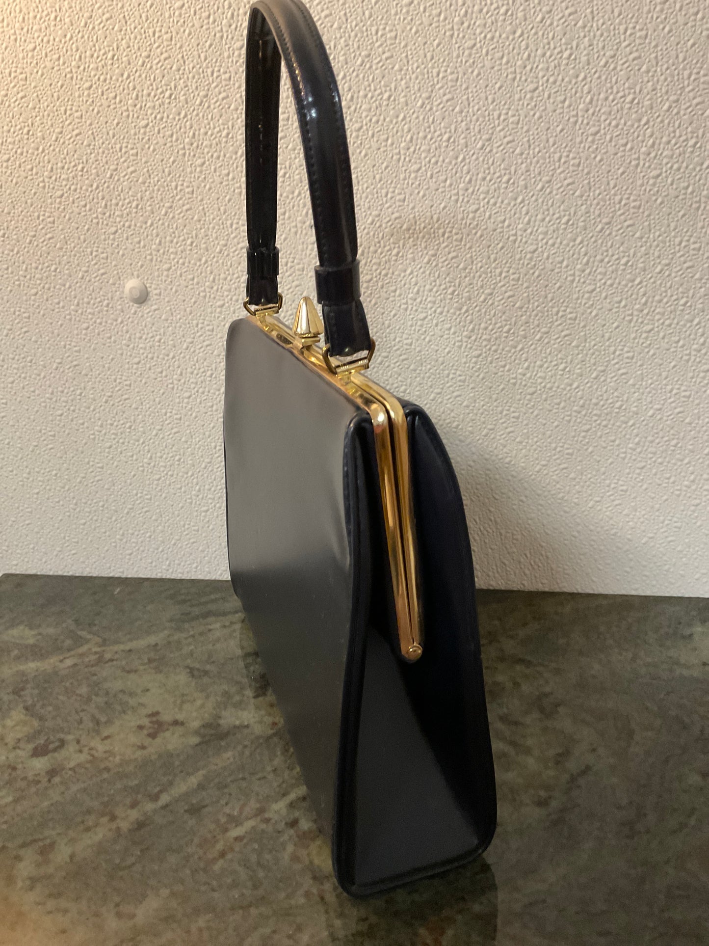 Vintage Black Handbag/Purse