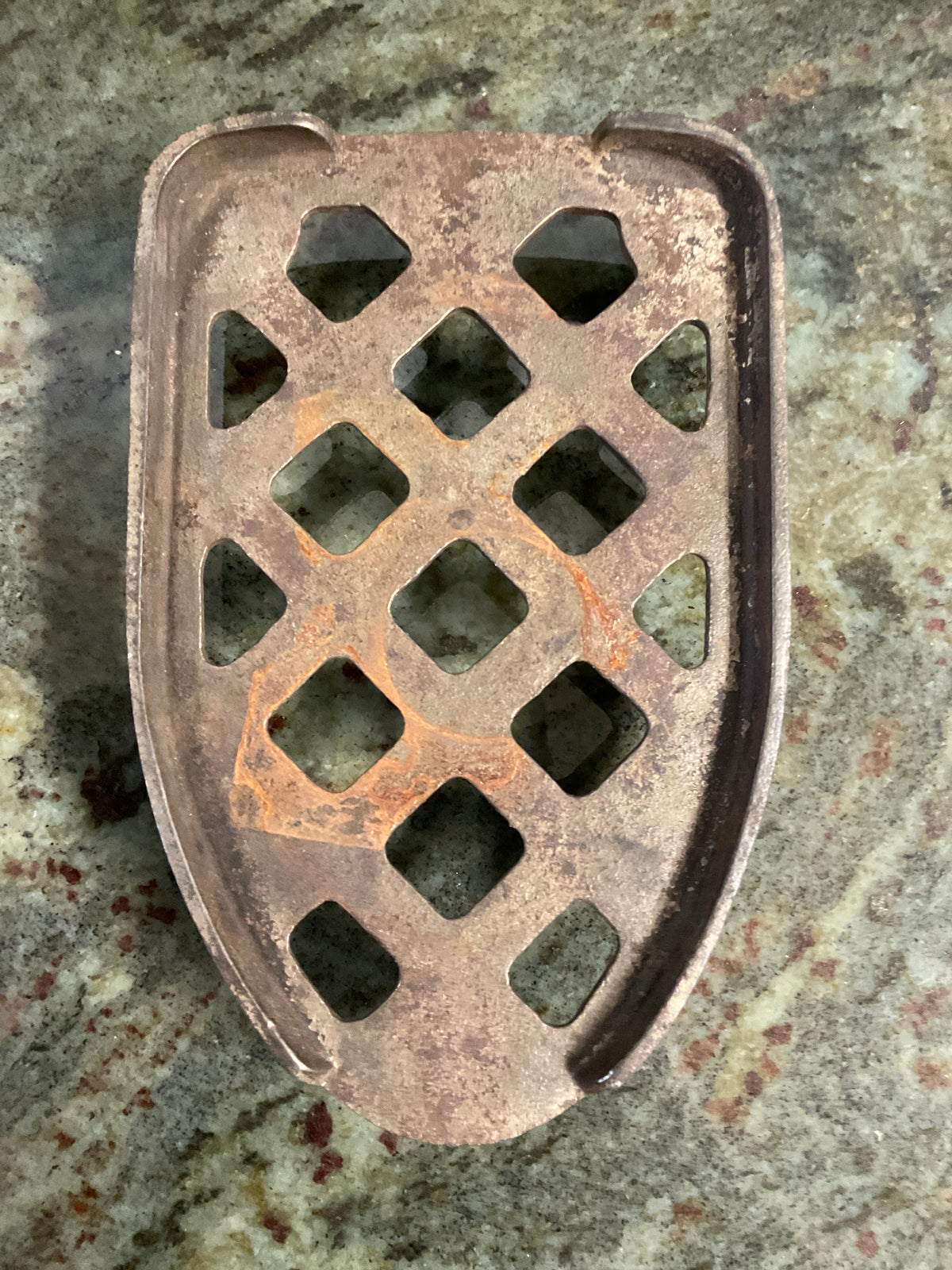 Antique Sad Iron Trivet